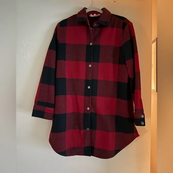 BB Dakota Eldridge Plaid Shirt Jacket- Size M- like new!! Excellent condition - Picture 2 of 9